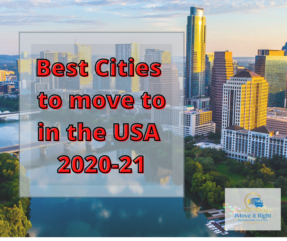 5 best cities to move to in the USA 202021 iMove it Right